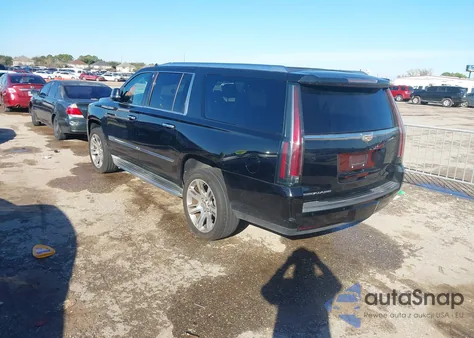 2016 Cadillac Escalade Esv Luxury Collection z USA, uszkodzony, nr VIN 1GYS3HKJ2GR129295